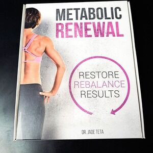 Metabolic‎ Renewal DVD Set Sealed Dr. Jade Teta DVDs Road Map Book Guide Tracker
